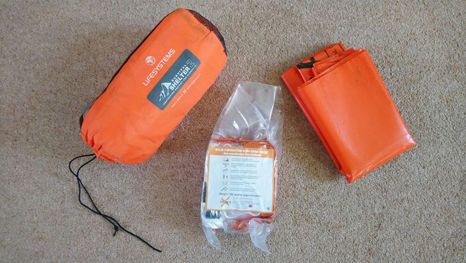 Group shelter, Survival Bag