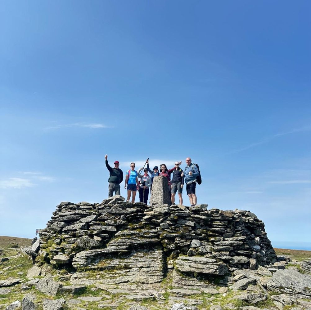 Climbing Lugnaquilla