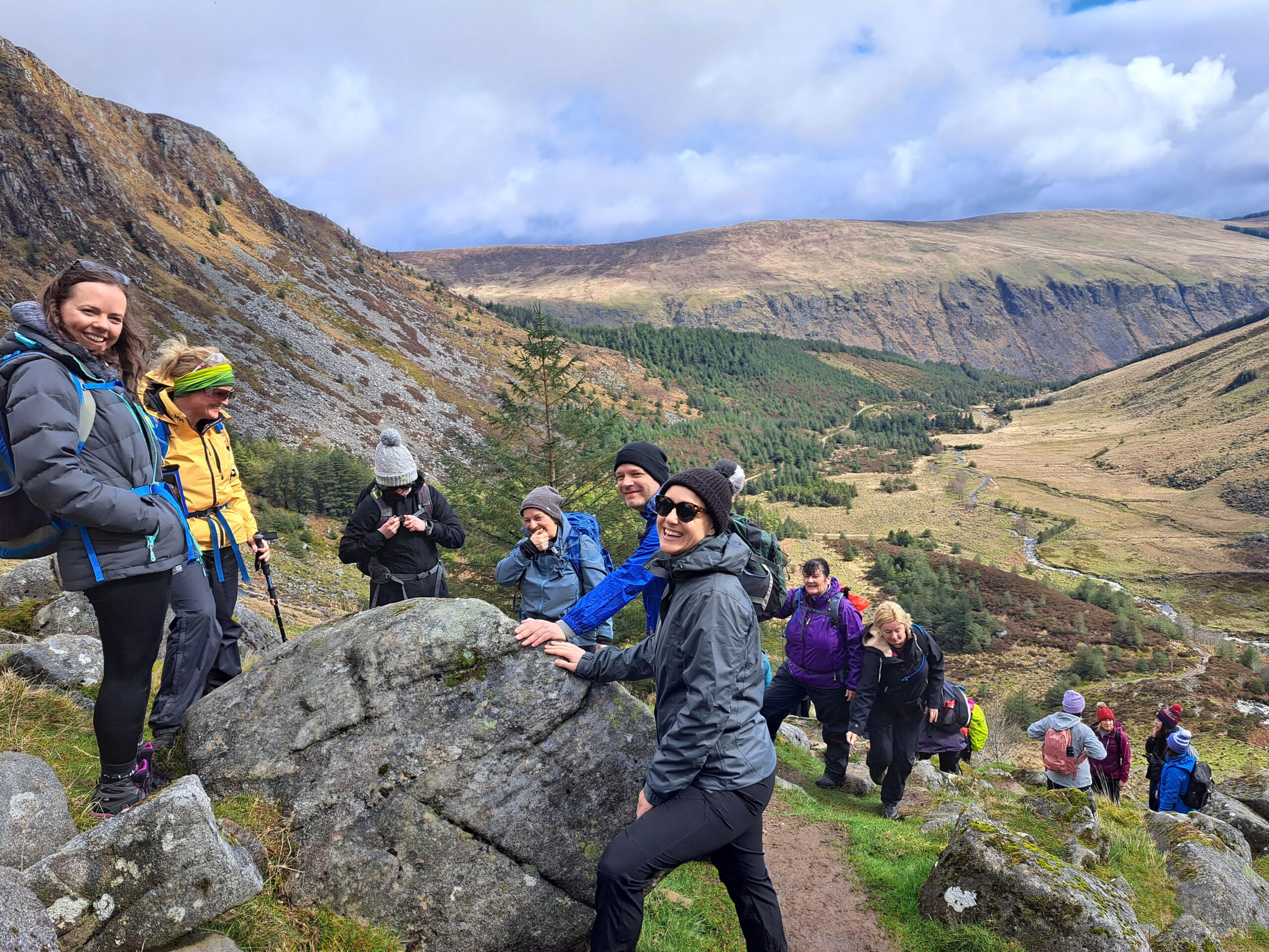 Climb Lugnaquilla mountain