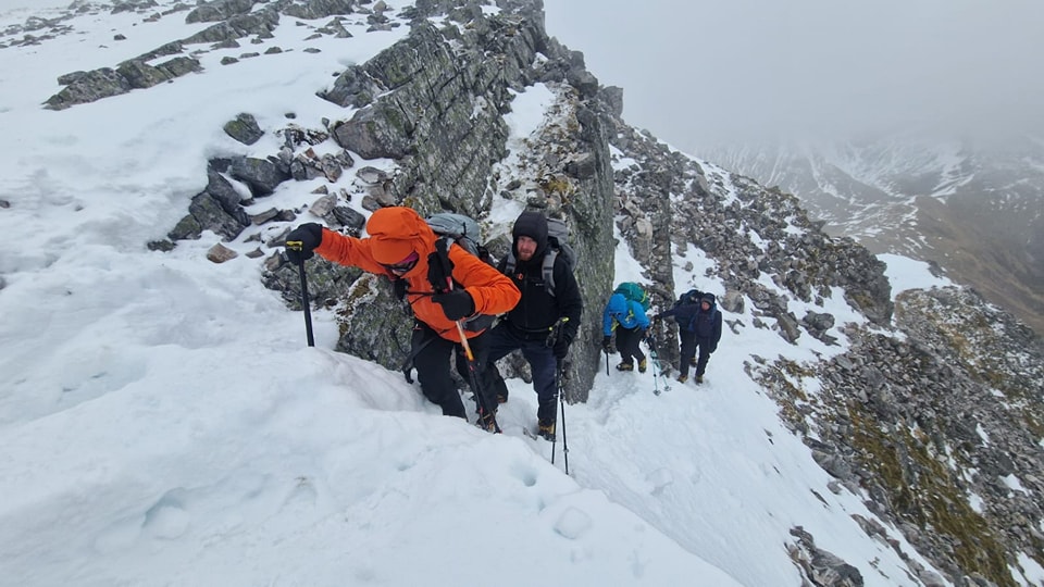 Scotland Winter Skills course